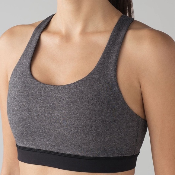 Lululemon Invigorate Sports Bra
Heathered Black / Black - Picture 1 of 7